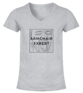 Armchair Expert Merch Camiseta cuello pico Mujer