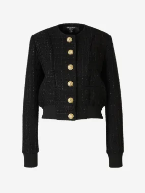 Chaqueta Bomber Tweed