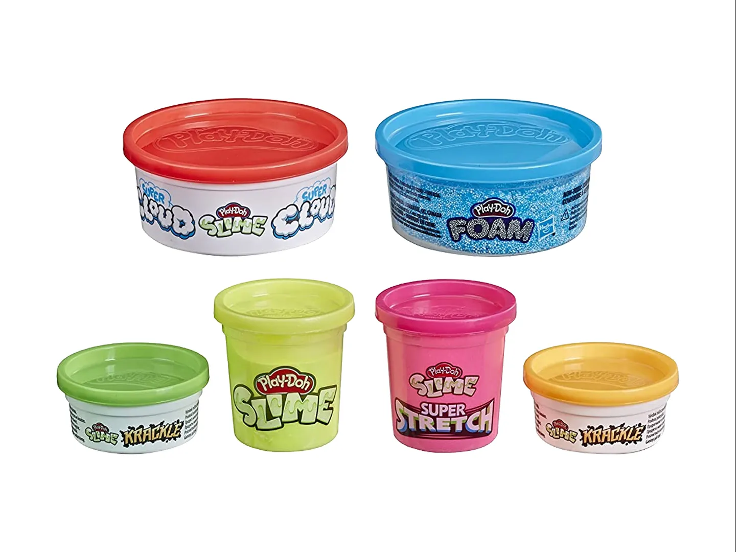 Hasbro Has F4705 Varios Pd 6 Variety Texture Pack Scented Unica          (010)