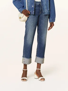 JEANS PARIS STRAIGHT VUELTA CRISTAL CAMBIO