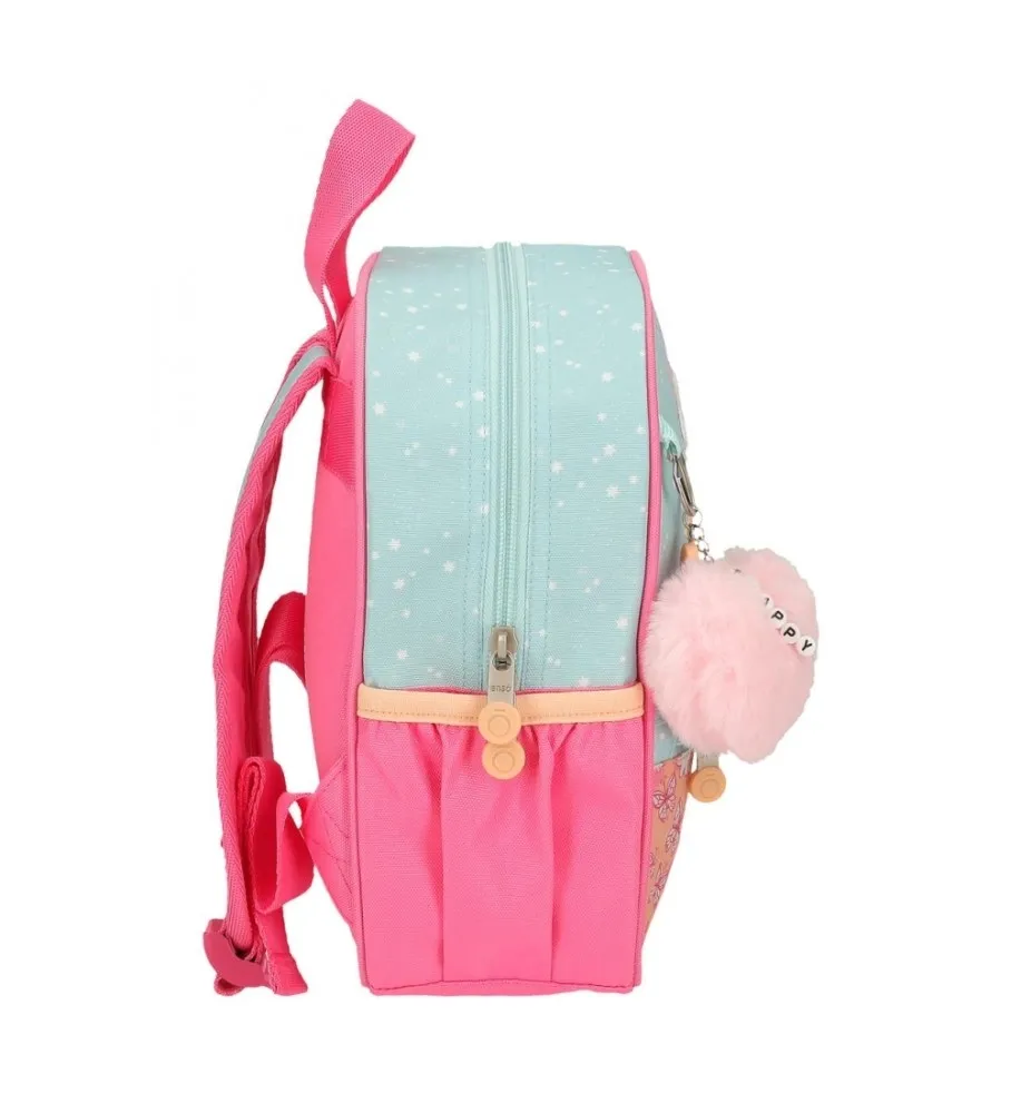 Mochila preescolar Enso Ballons 25 cm turquesa