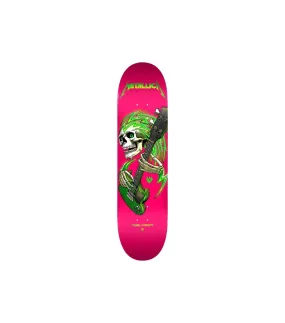 Tabla skate POWELL Metallica Collab - Hot pink